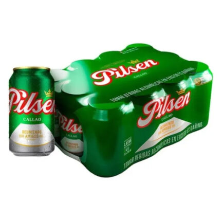 CERVEZA PILSEN LATA 355ml - PACK [12 LATAS]