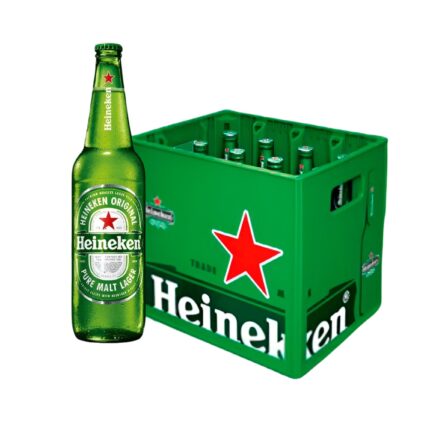 CERVEZA HEINEKEN 600ML CAJA 12 UN