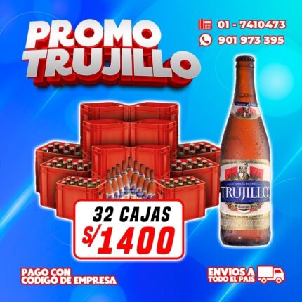 promo trujillo x32 cajas