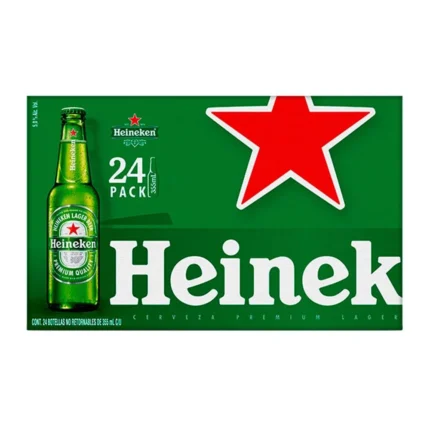 Cerveza HEINEKEN Caja 24 Botella 330ml